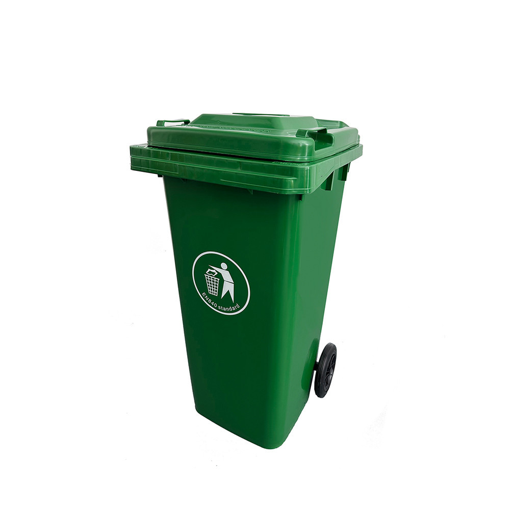 Coș gunoi - Leziter Container deșeuri 120L verde