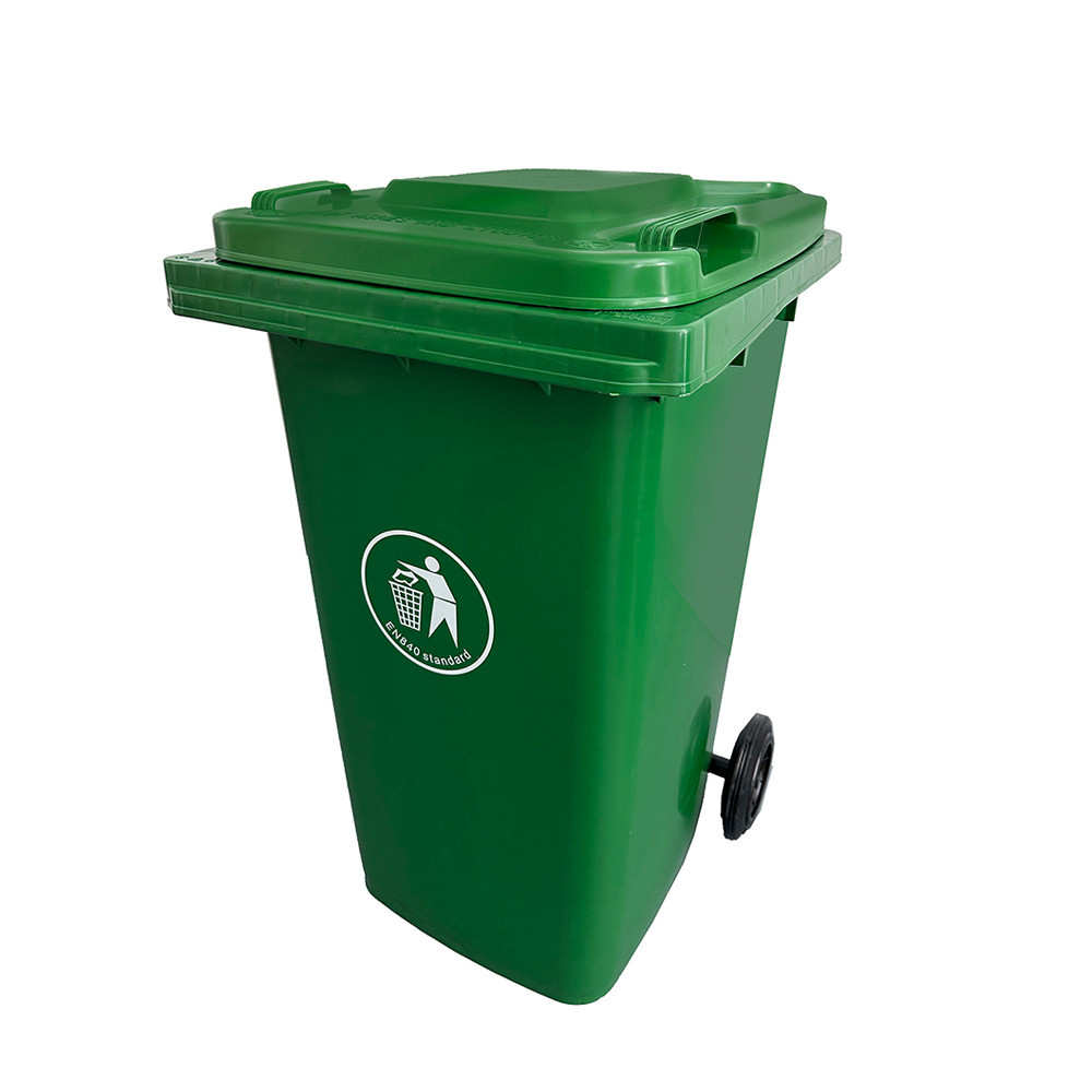Coș gunoi - Leziter Container deșeuri 240L verde