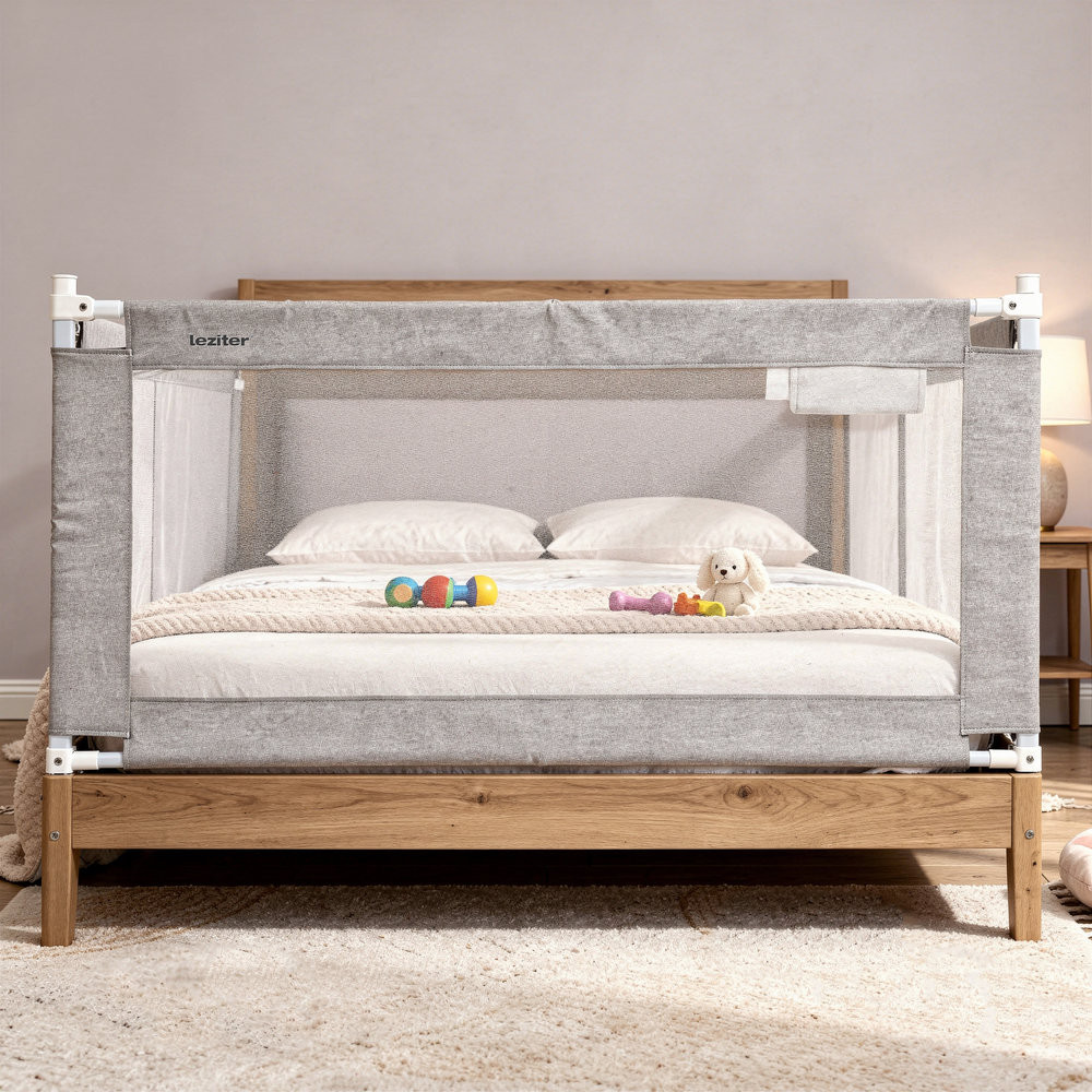 Leziter Bară de protecție anti-cădere pentru pat 180 cm [1]