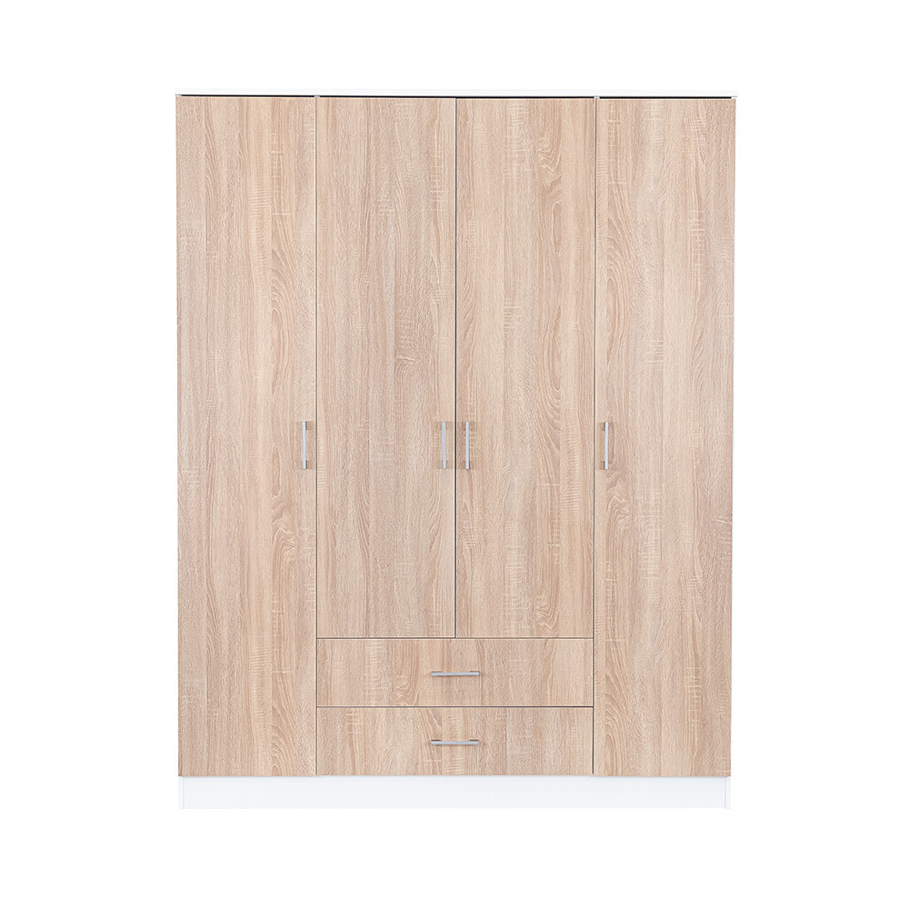 Leziter Dulap Miami 160x205 cm stejar sonoma-alb [2]