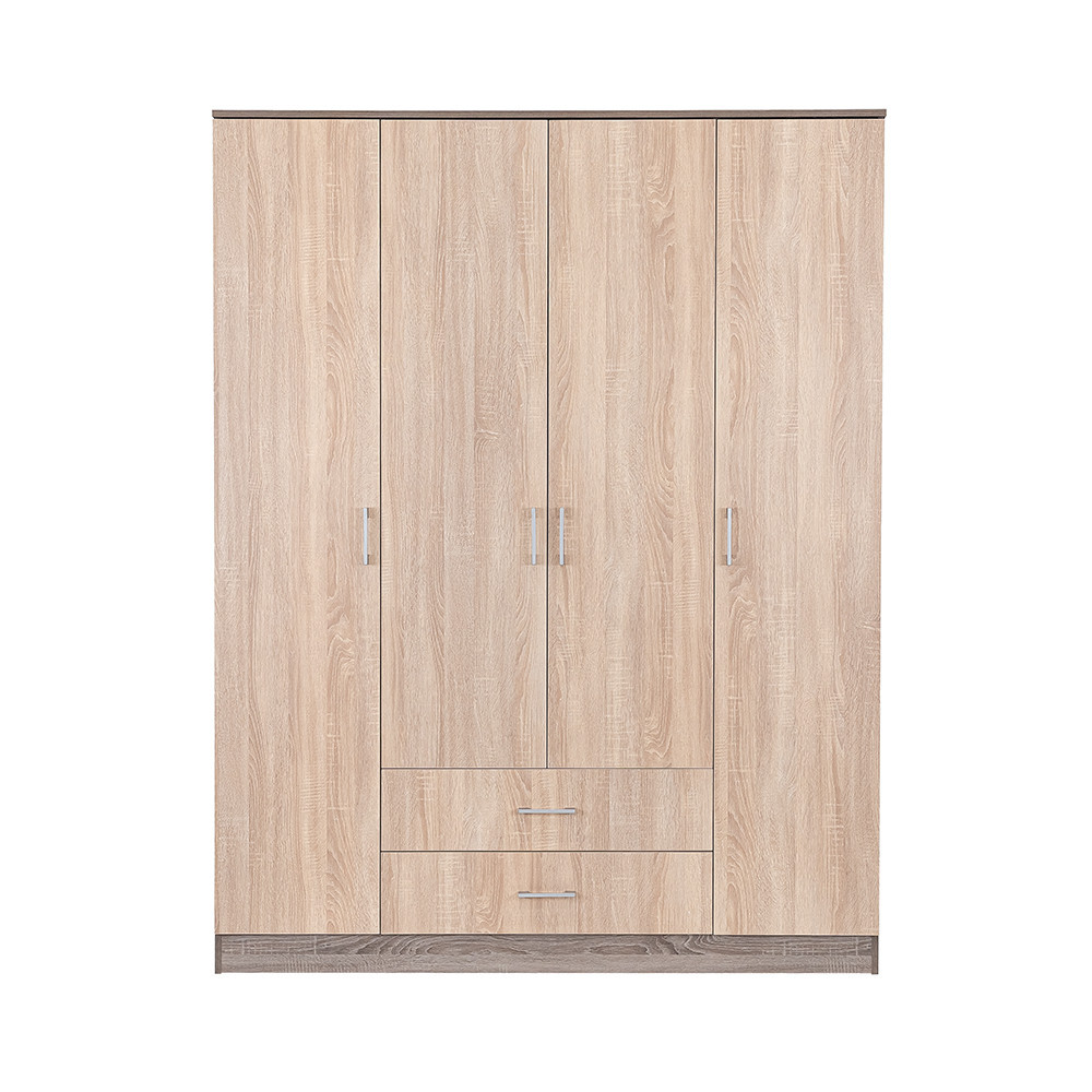 Leziter Dulap Miami 160x205 cm stejar Sonoma-stejar York [2]