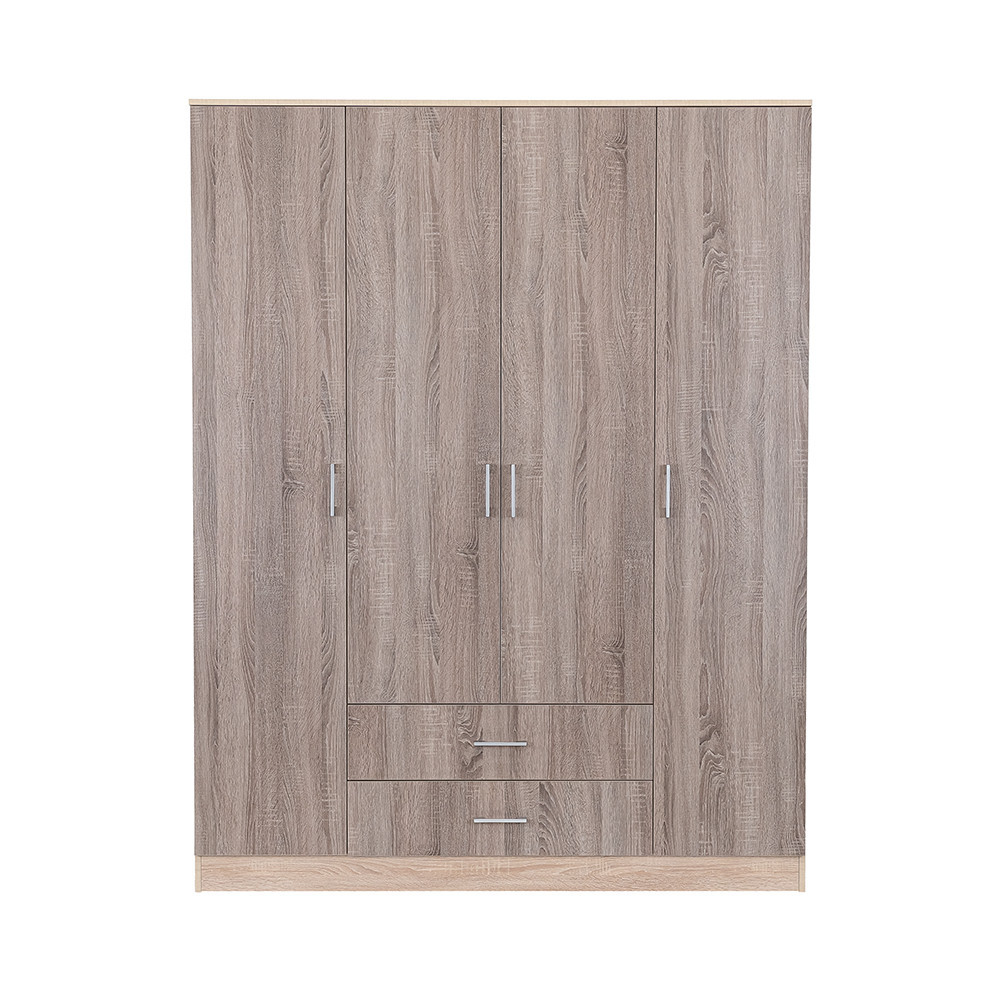 Leziter Dulap Miami 160x205 cm stejar York-stejar Sonoma [2]