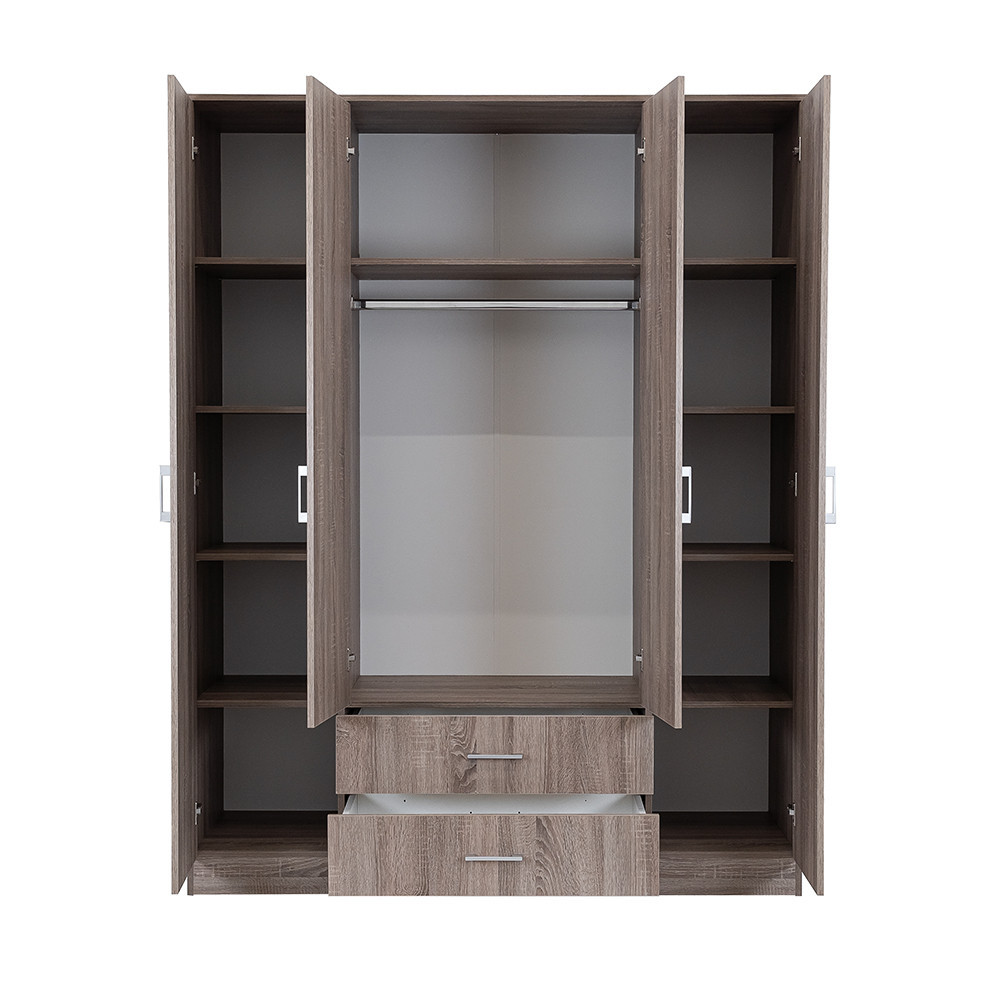 Leziter Dulap Miami 160x205 cm stejar York-stejar York [3]