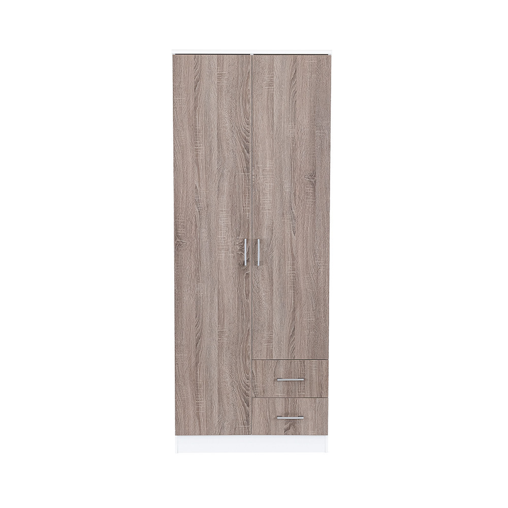 Leziter Dulap Miami 80x205 cm stejar York-alb [3]