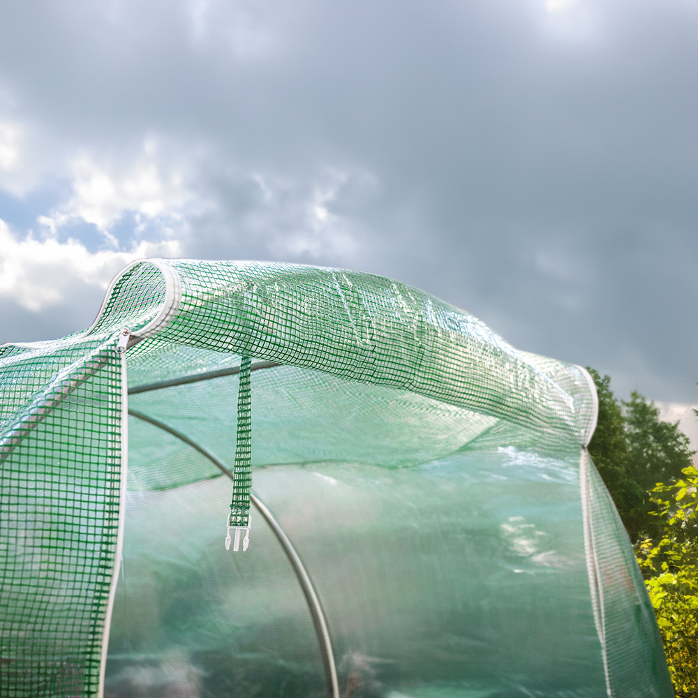 Leziter Cort din folie 200x250x400 cm, cadru din folie [9]