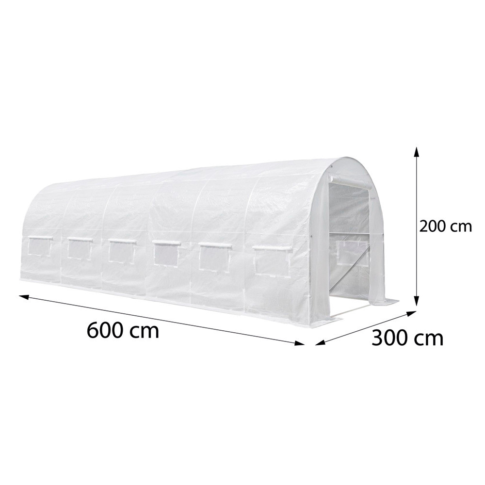 Leziter Cort din folie 200x300x600 cm, cadru din folie [1]