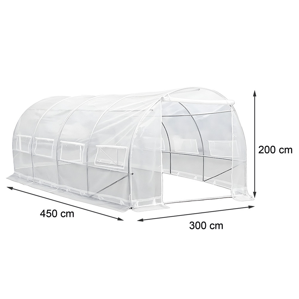 Leziter Cort din folie 200x300x450 cm fără cadru [1]