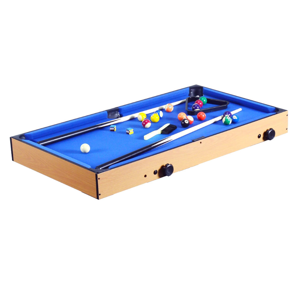 Leziter Masă de joc 4 în 1 pentru foosball, ping-pong, biliard și curling bowling [7]
