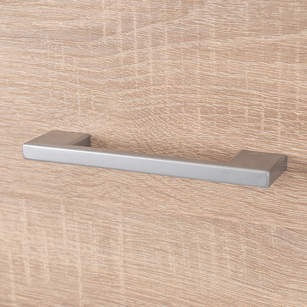 Leziter Comodă Miami cu 1 ușă și 4 sertare 80x92 cm stejar sonoma-stejar sonoma [5]