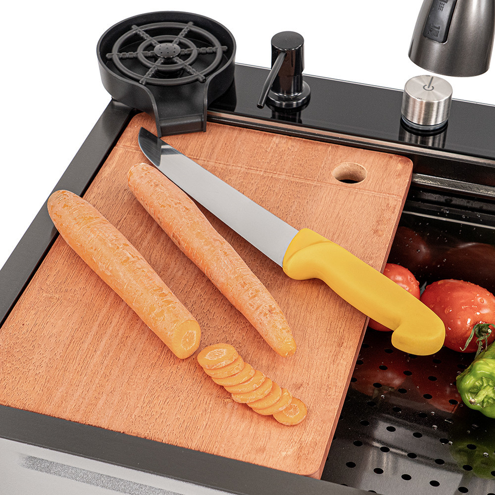 Leziter Chiuvetă multifuncțională Calandria din oțel inoxidabil [4]