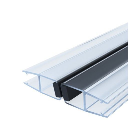 Piese cabină de duș - Leziter Încuietoare magnetică de 5 mm pentru uși de duș cu unghi de 90 de grade, 2 m