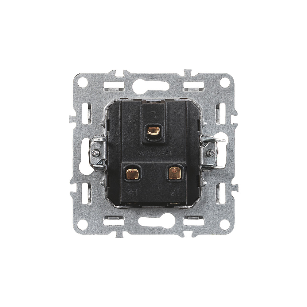 Leziter Nova comutator candelabru fără cadru 105 gri [3]