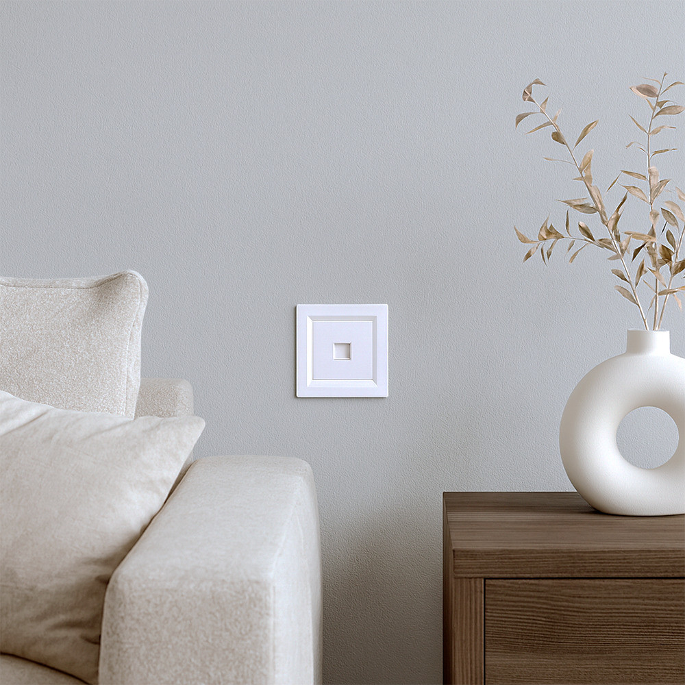 Leziter Priză Nova UTP RJA-45 cu cadru alb [1]