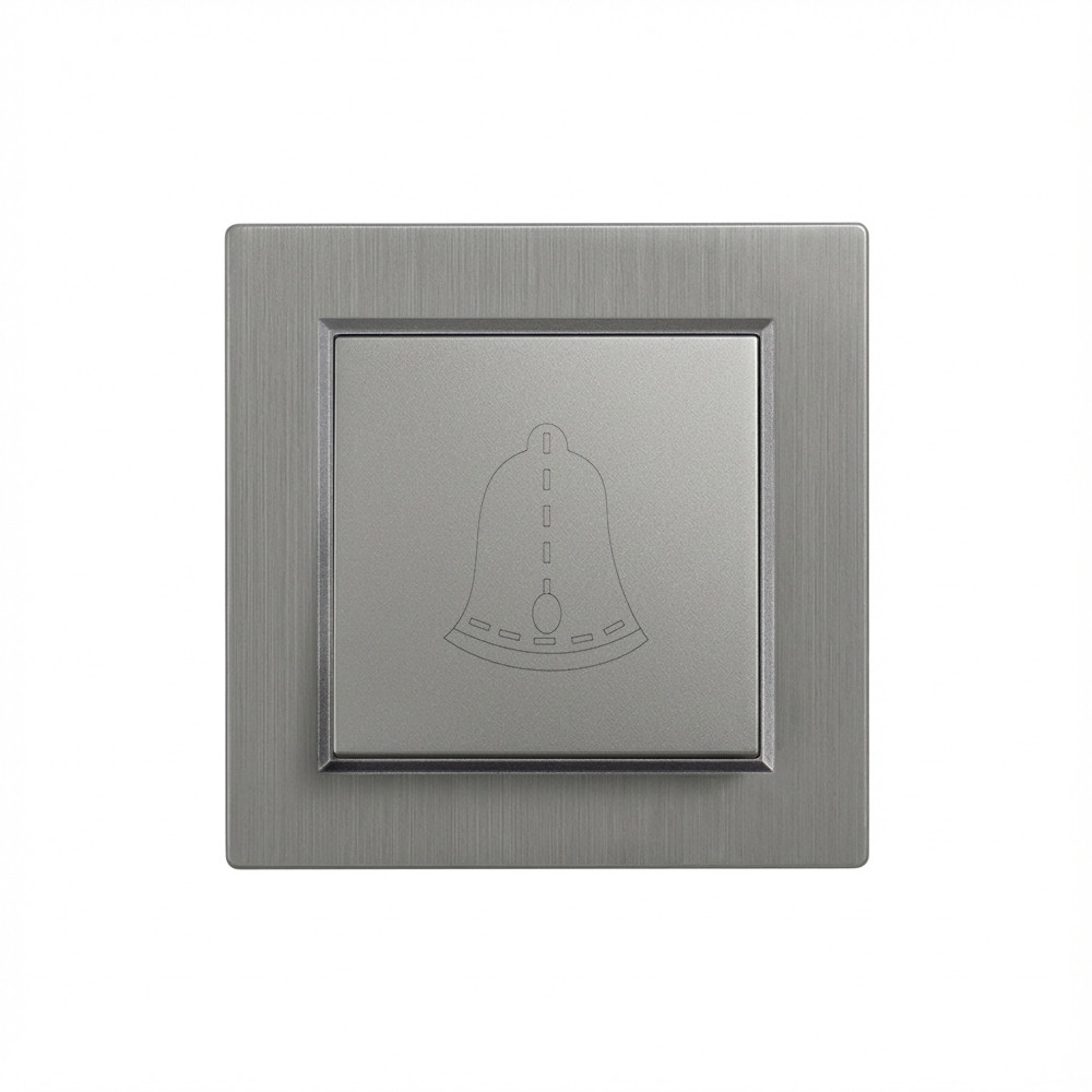 Întrerupător de alimentare - Leziter Comutator clopot Nova 101N cu cadru gri