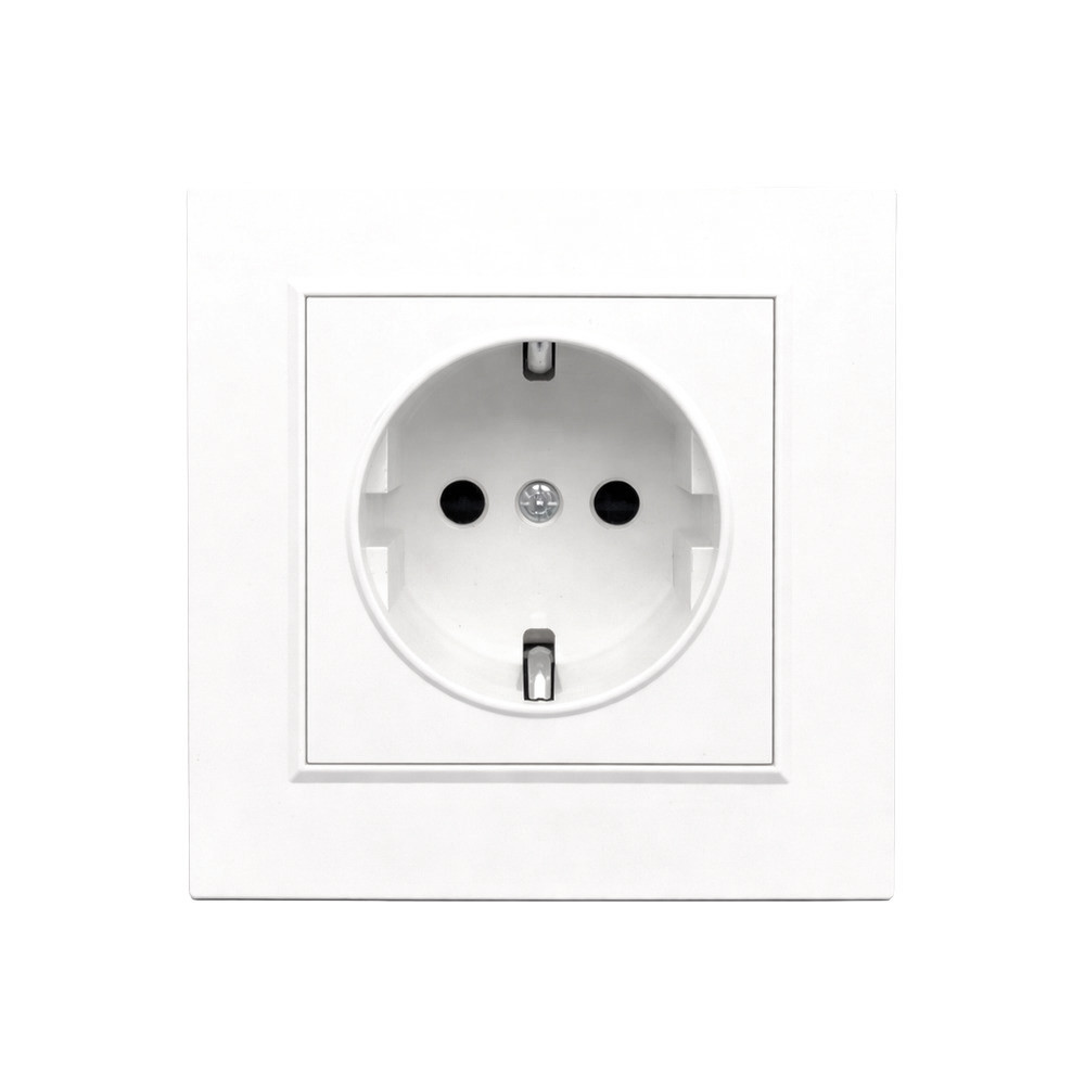 Conector, soclu - Leziter Soclu Nova fără cadru alb