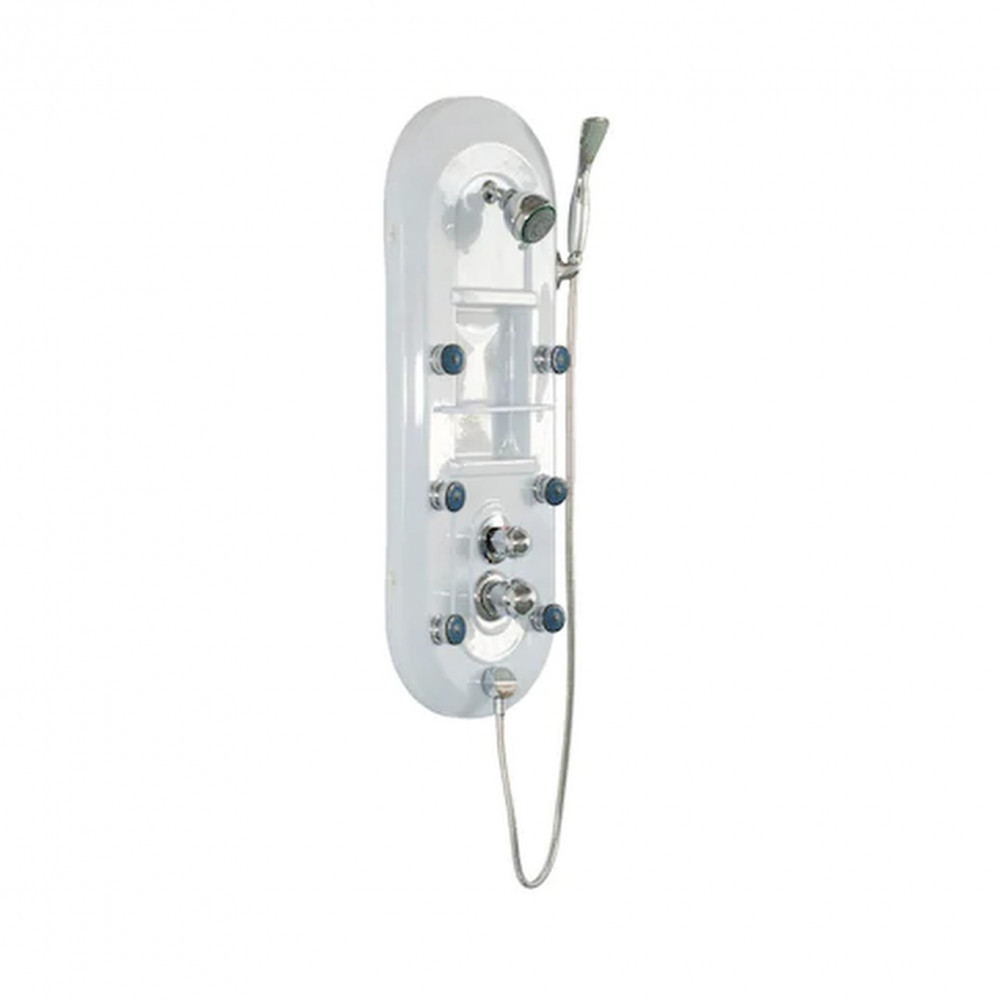 Sanimix Panou de duș cu hidromasaj din acril cu 6 jeturi [1]