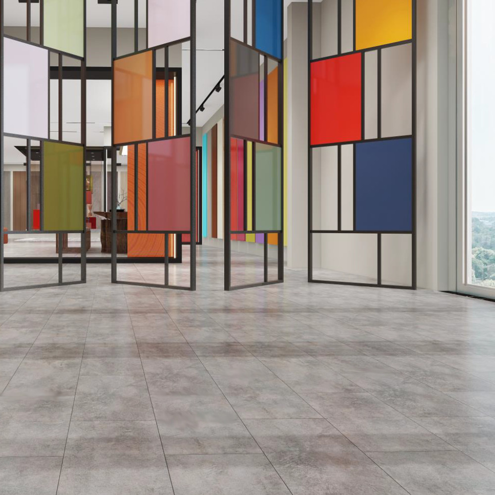 Leziter Leziter Serona Stone Effect Sand Grey Vinil SPC Parchet [1]