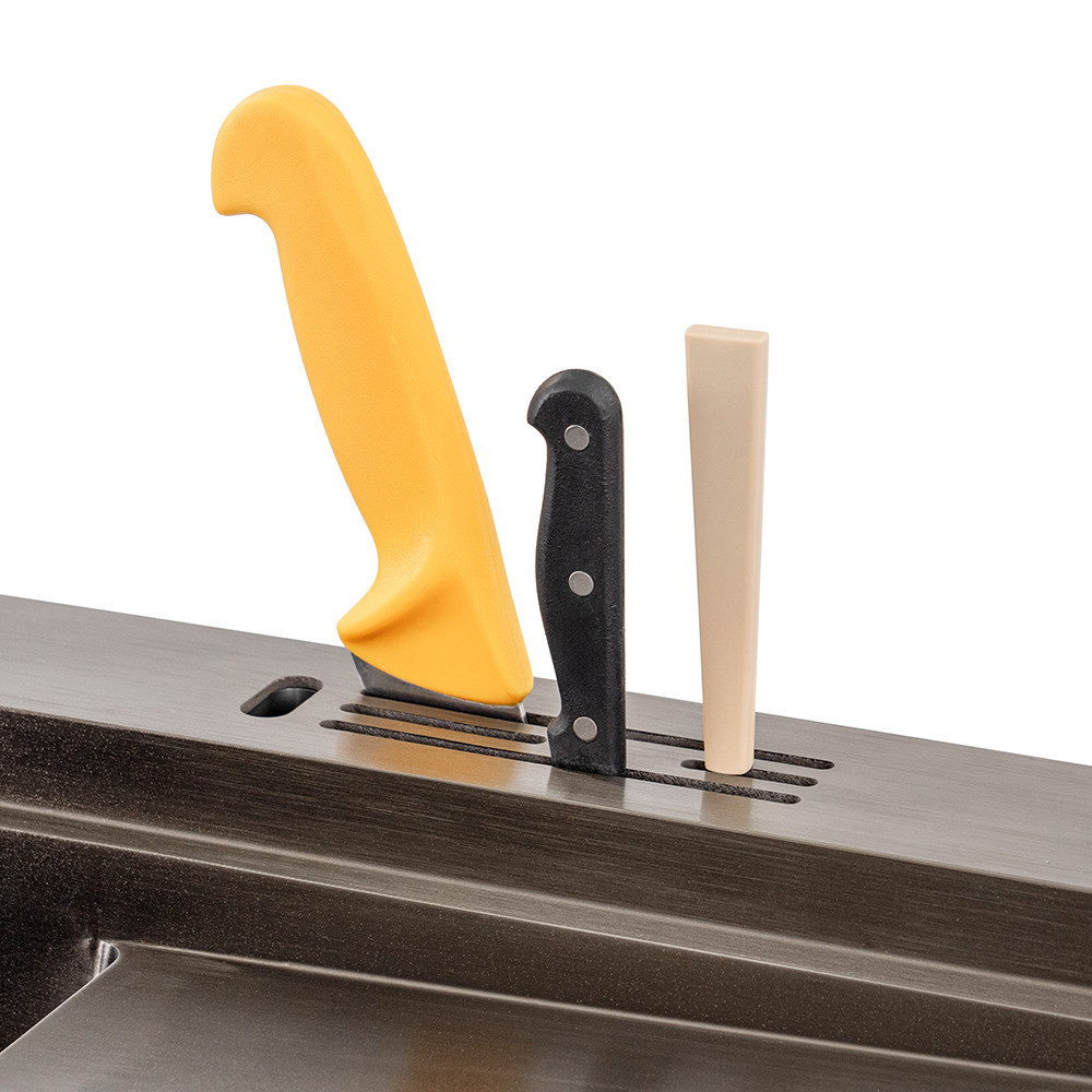 Leziter Chiuvetă Avena IV din oțel inoxidabil [9]