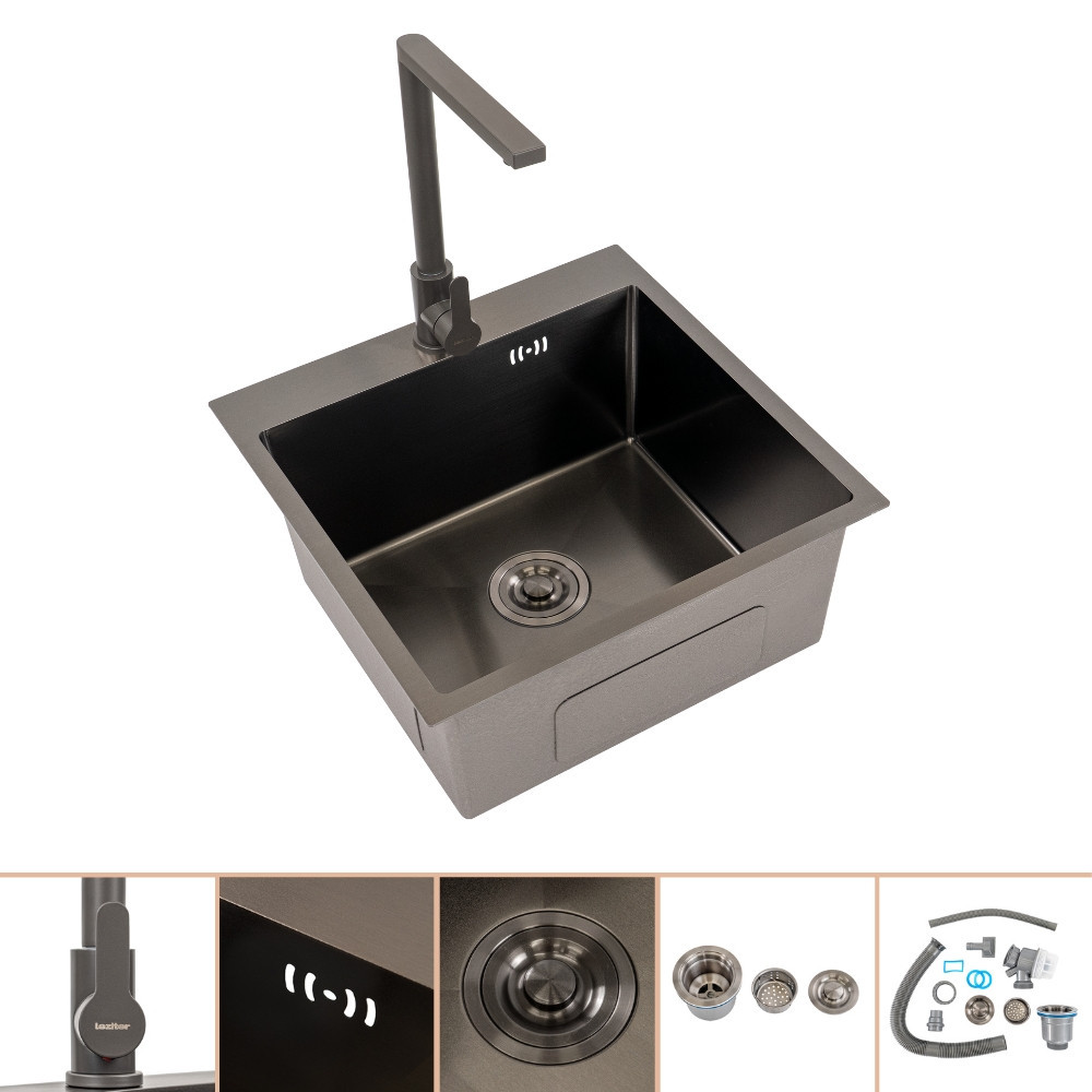 Chiuvetă inox - Leziter Chiuvetă din oțel inoxidabil Korin II