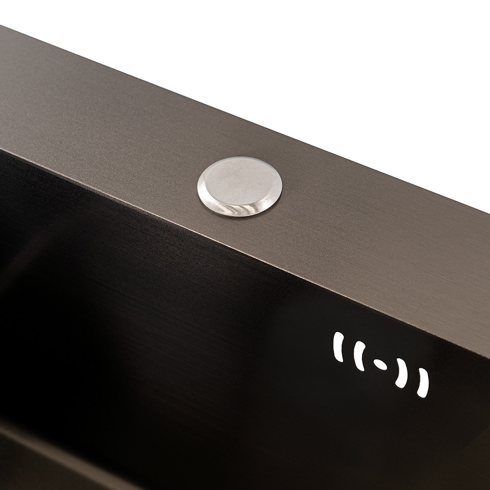 Leziter Chiuvetă Korin din oțel inoxidabil [8]