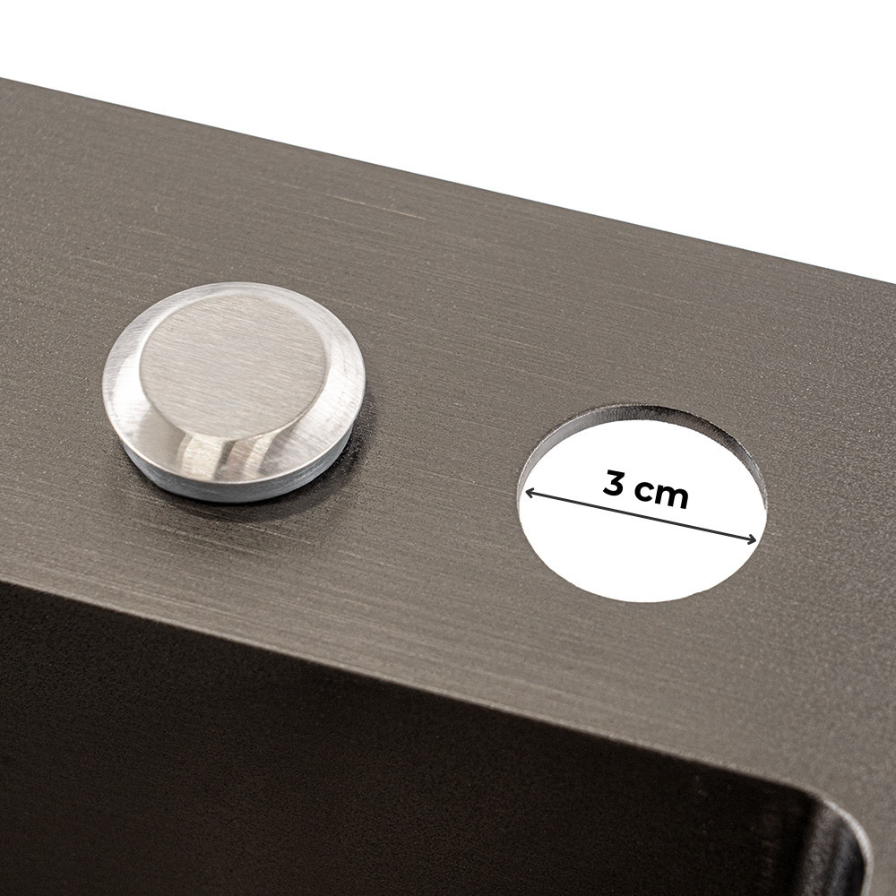 Leziter Chiuvetă Meria din oțel inoxidabil [7]