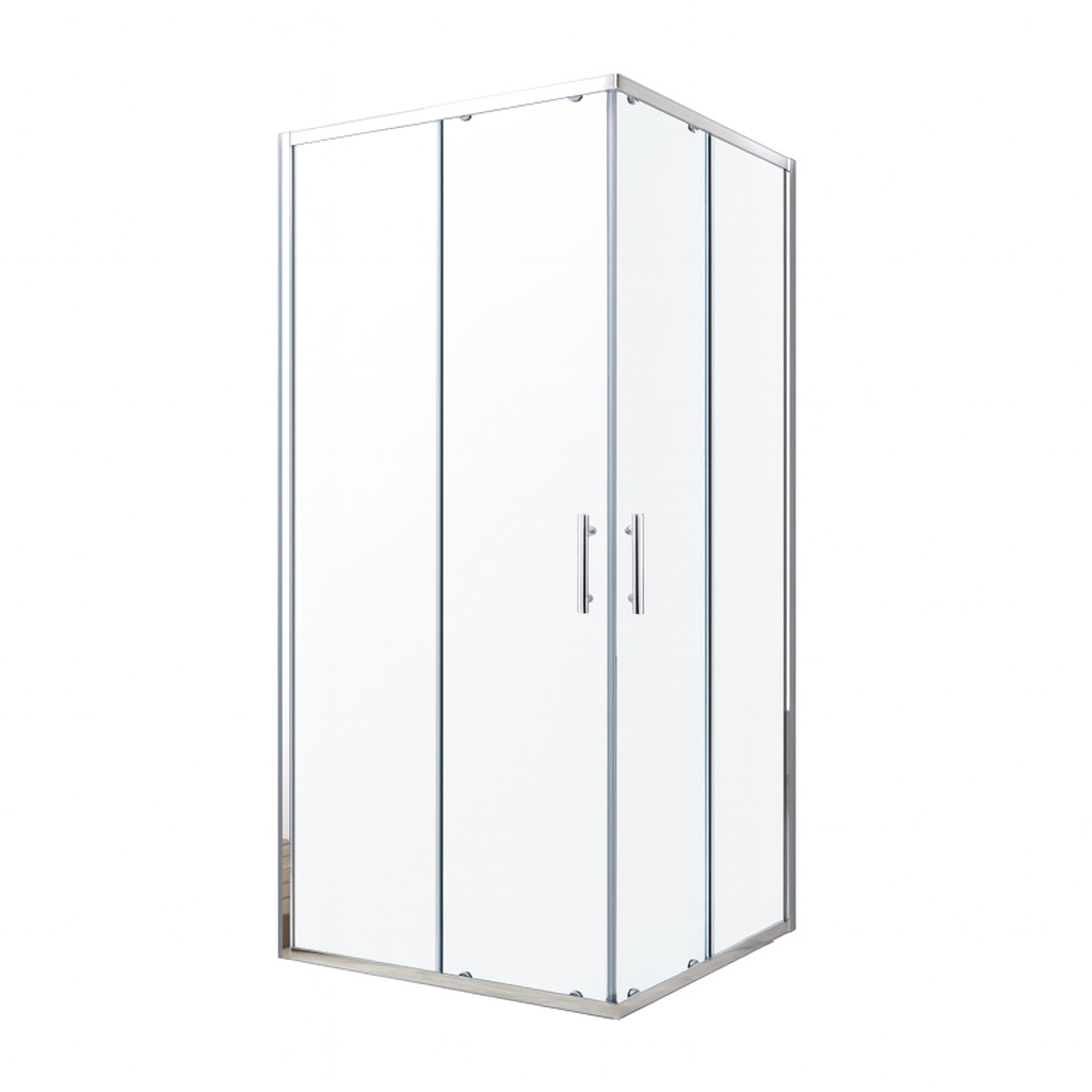 Cabină de duș - Leziter Cabină de duș pătrată Soul 80x80 cm fără tavă
