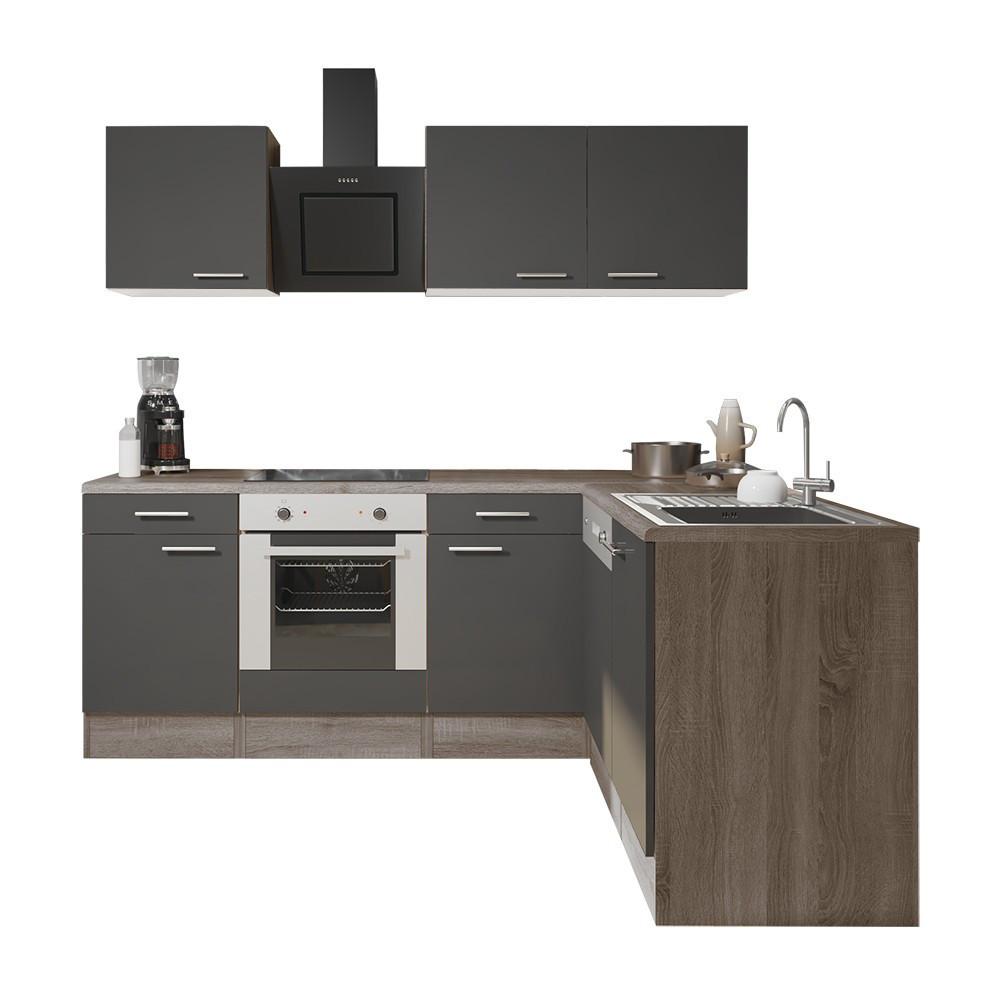 Leziter Dulap de bucătărie de colț Yorki 220 cu cuptor de jos [2]