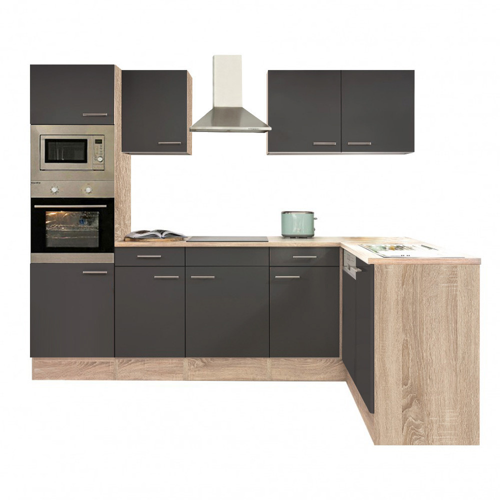 Leziter Unitate de bucătărie de colț Yorki 280 cu cuptor și cuptor cu microunde [3]