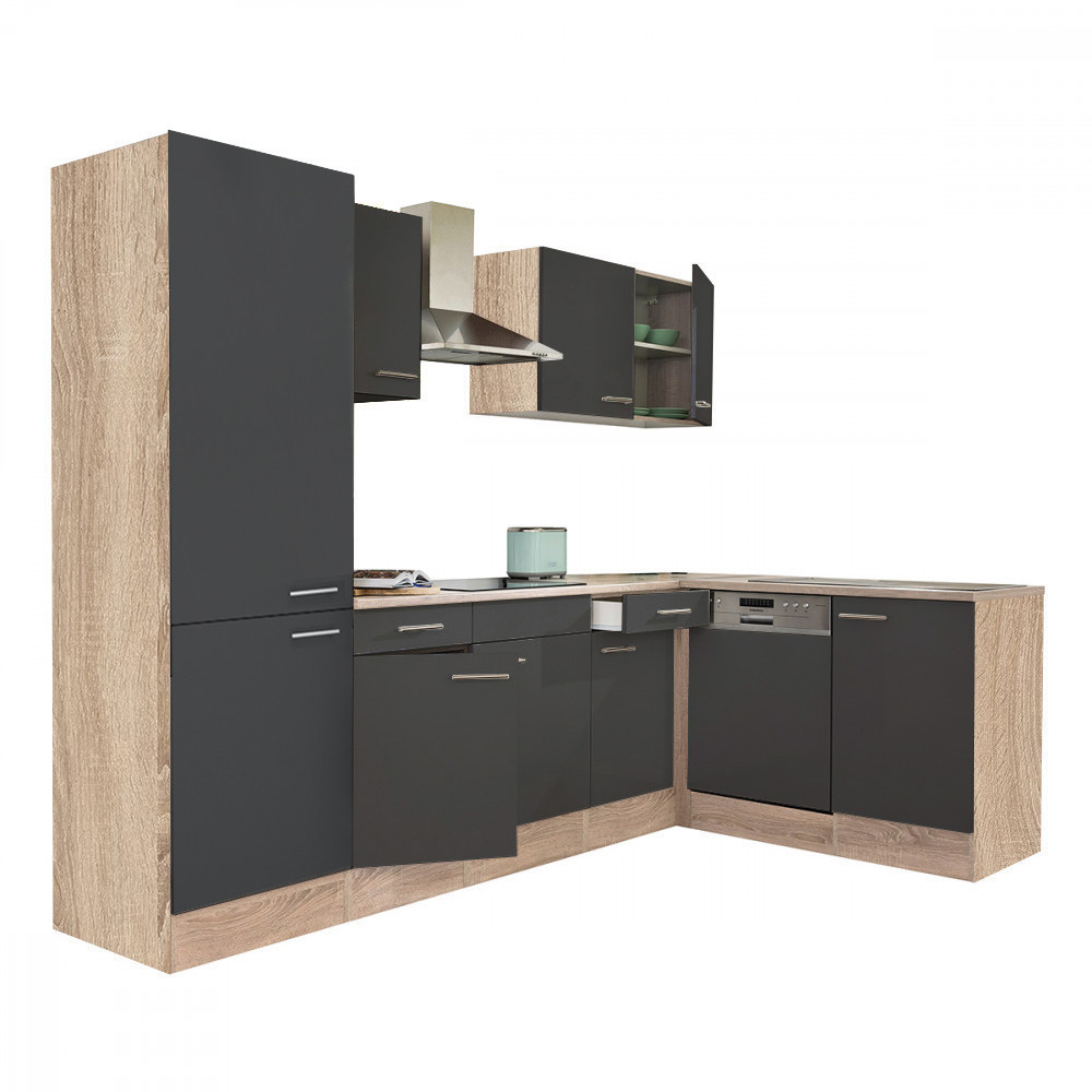 Mobilier bucătărie - Leziter Dulap de bucătărie de colț Yorki 280 cu rafturi