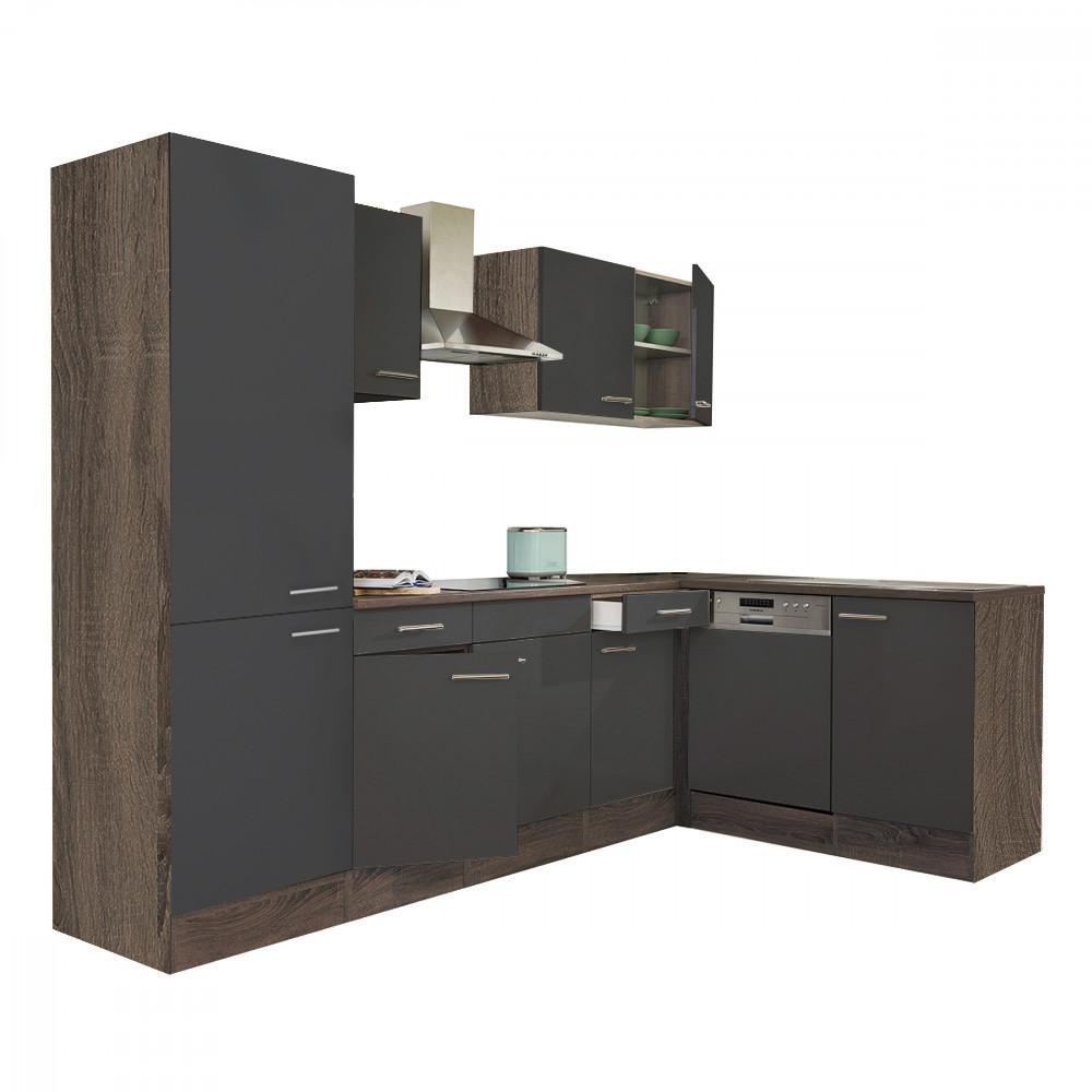 Mobilier bucătărie - Leziter Dulap de bucătărie de colț Yorki 280 cu rafturi