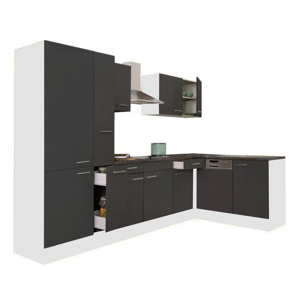 Mobilier bucătărie - Leziter Dulap de bucătărie de colț Yorki 310 cu rafturi