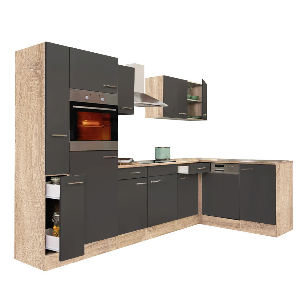 Leziter Unitate de bucătărie de colț Yorki 310 cu cuptor și cuptor cu microunde [2]