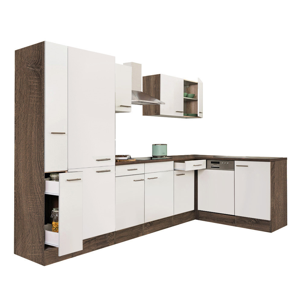 Mobilier bucătărie - Leziter Dulap de bucătărie de colț Yorki 310 cu rafturi