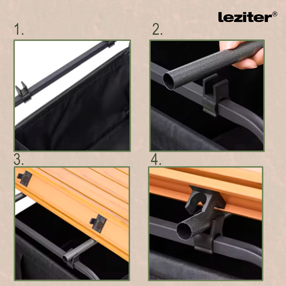 Leziter Masă de picnic premium pentru cărucior de plajă [3]