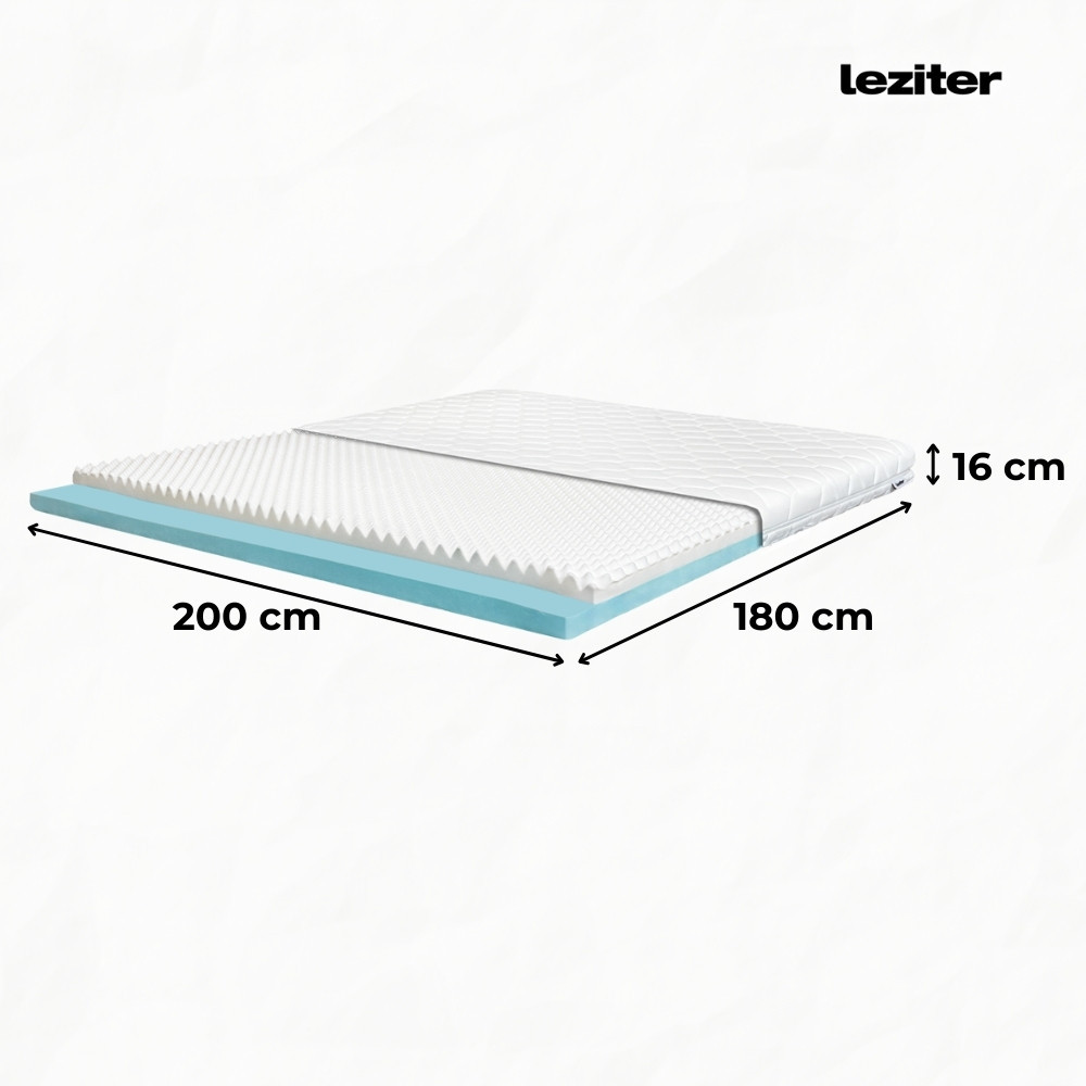 Leziter Saltea din spumă DreamX 180x200x16 [1]