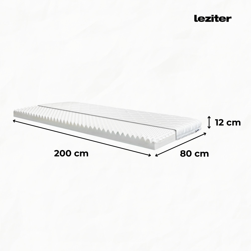 Leziter Saltea din spumă DreamX 80x200x12 [1]