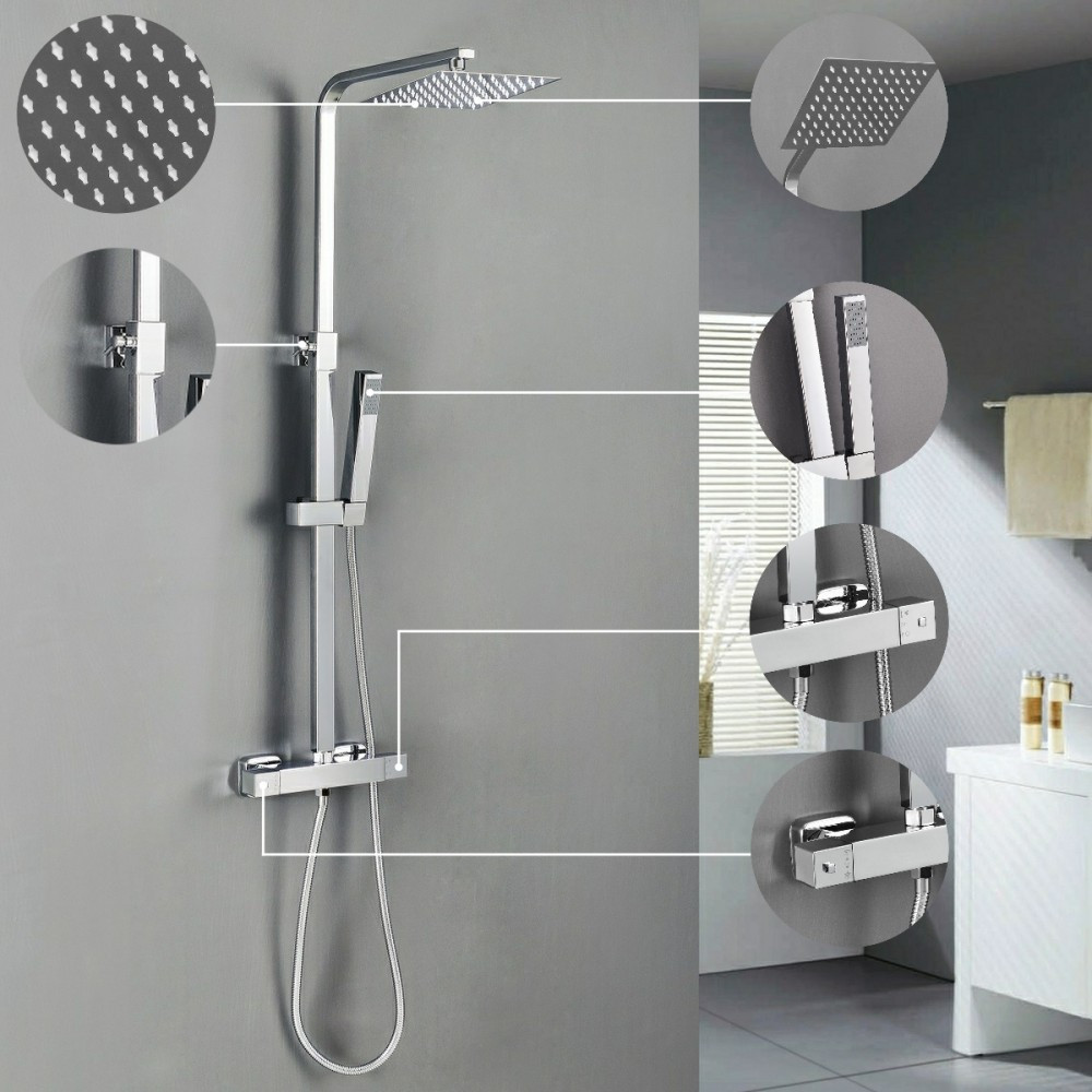 Leziter Set de duș Tullino cu baterie termostatică [2]