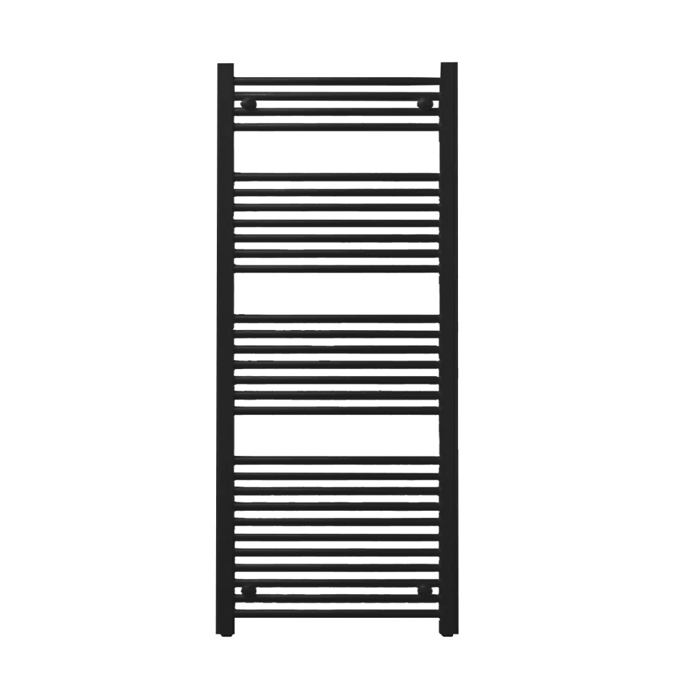 Calorifer prosoape - Leziter Uscător de prosoape drept radiator 1400x600 mm negru