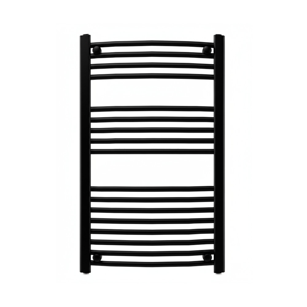 Radiator de prosoape curbat - Leziter Radiator curbat pentru uscător de prosoape 1000x600 mm negru