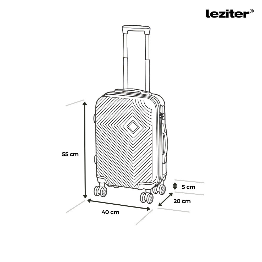 Leziter Set de valize cu rol TraveLux Pro XXIV [2]