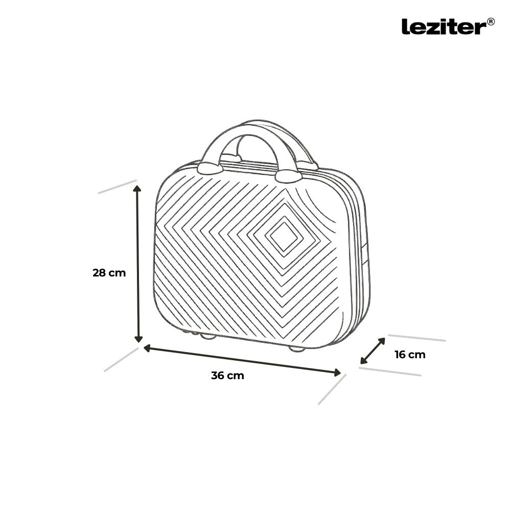 Leziter Set de valize cu rol TraveLux Pro XXV [1]