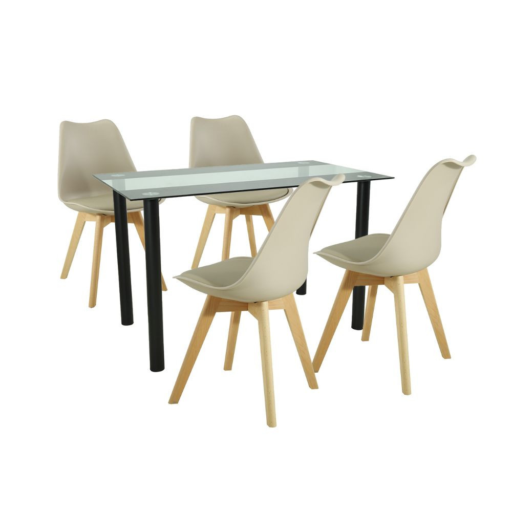 Set masă - Leziter Set de masă Merlo 4 1 bej