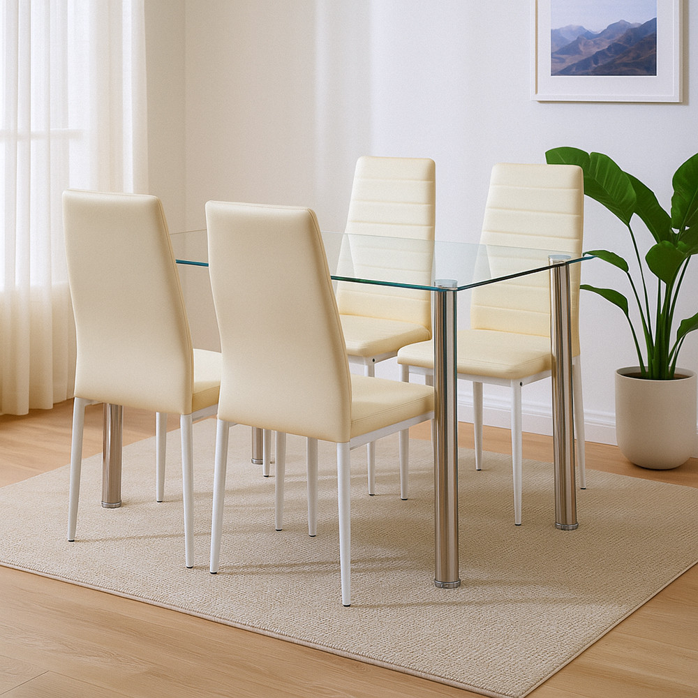 Leziter Nolen 4+1 set de sufragerie bej [1]