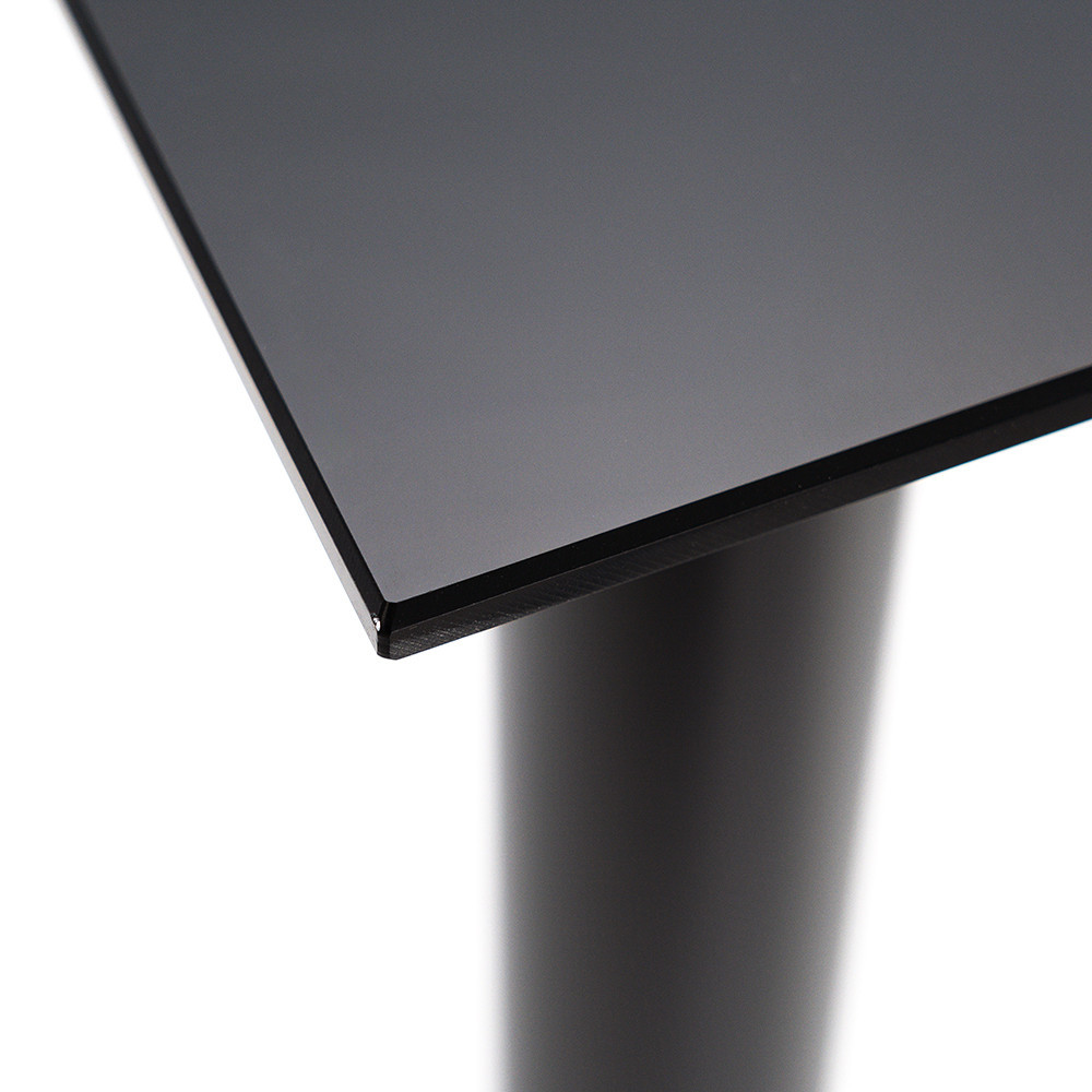 Leziter Masă de dining pătrată Riona, din sticlă, 140 cm [7]