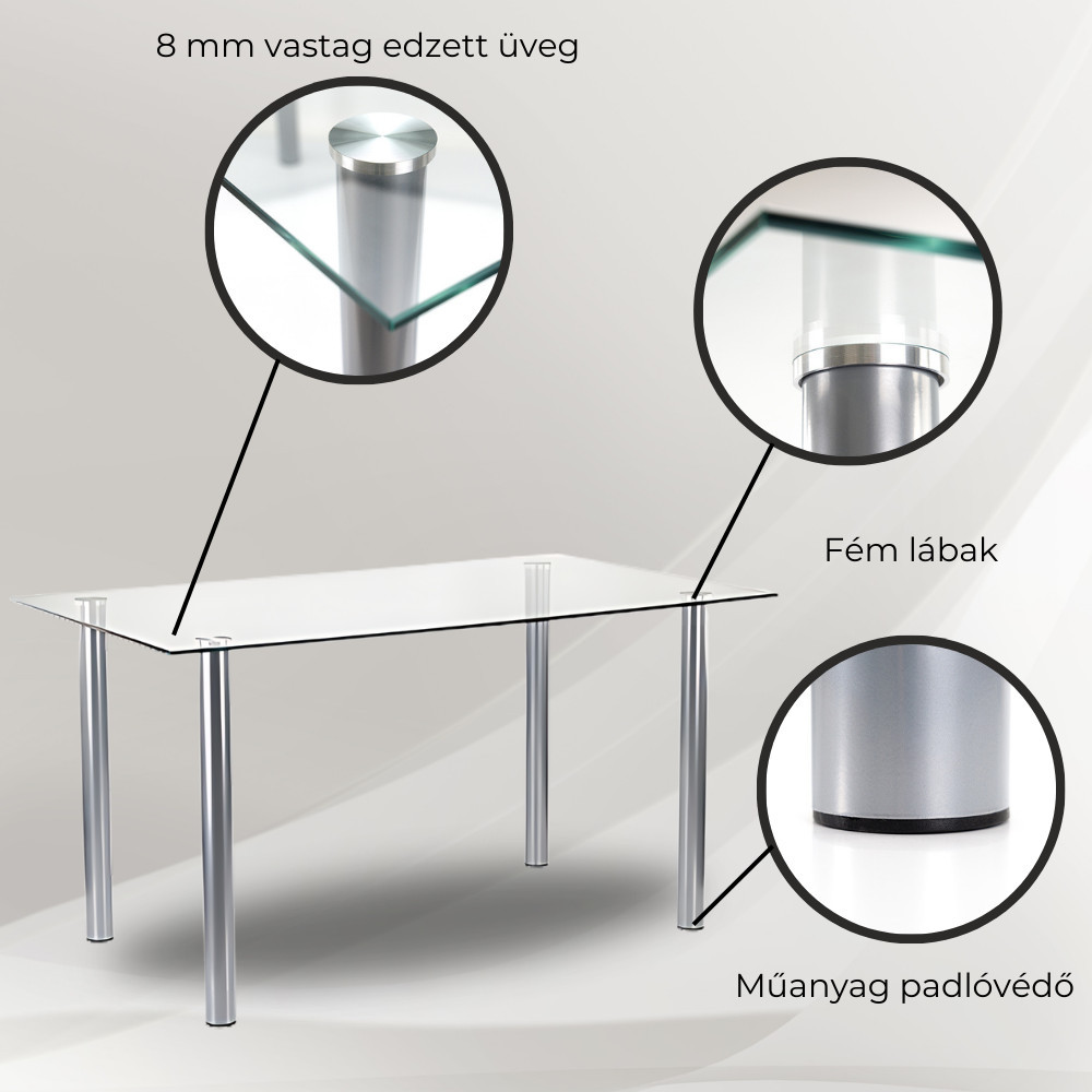 Leziter Set de masă Midori 4 în 1 bej [2]