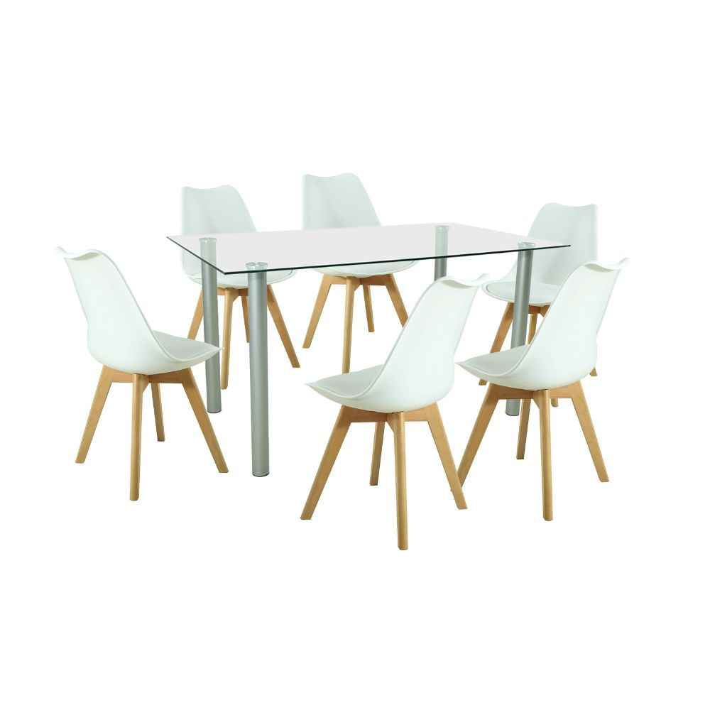 Set masă - Leziter Set de masă Midori 6 1 alb