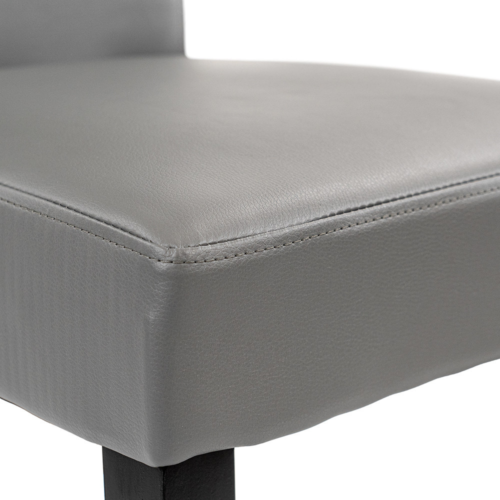 Leziter Set de masă Alen 4 1 negru-gri [8]