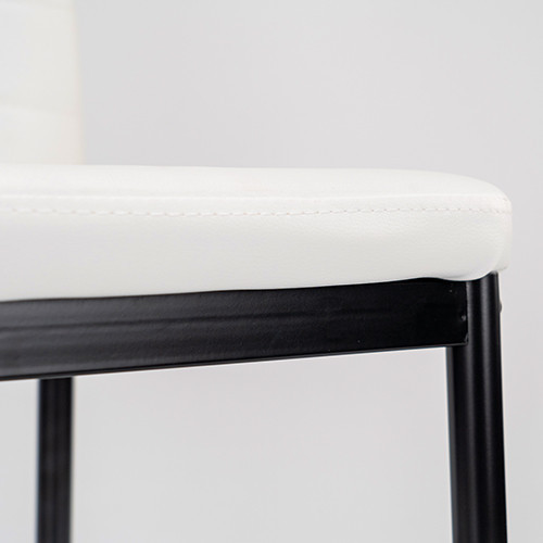 Leziter Midland 4+1 set de sufragerie alb-negru [7]