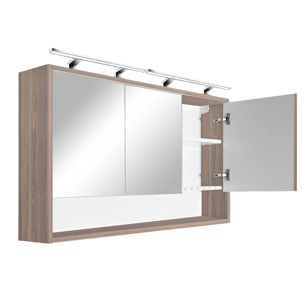 Leziter Dulap superior cu oglindă Luna 120, ulm Rauna [1]