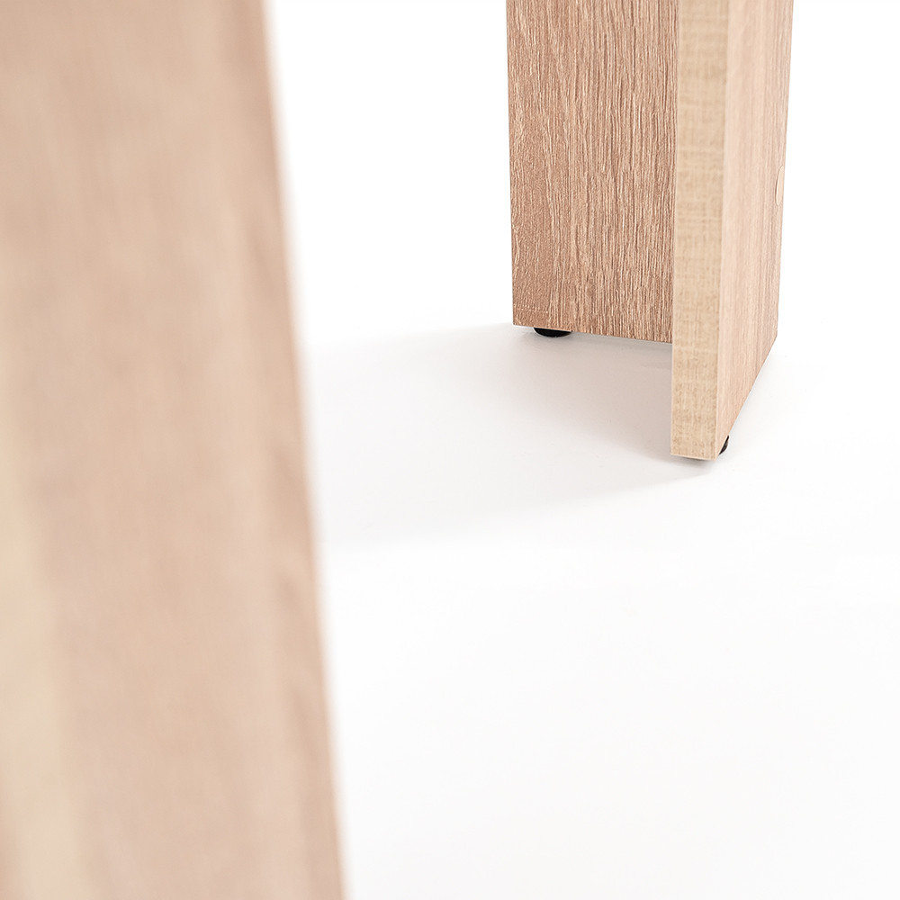 Leziter Set de masă Leon 4 1, stejar Sonoma-maro [7]